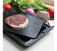 Défrosting Tray For Meat Drip Tray, Aluminium Plate For Thawing Food For Freezing Shorten Defrosting Time Meat Defroster