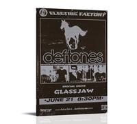 Deftones Around The FurPoster sur toile classique imperméable à la décoloration Décoration murale universelle Peinture à offrir à un ami ou un professeur 30 x 45 cm Cadre style 11