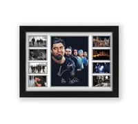 Deftones Poster imprimé avec autographe - Édition limitée - Cadeau pour les fans - Marchandises souvenirs de collection (sans cadre, A4 (30 x 21 cm)
