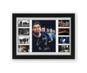 Deftones Poster imprimé avec autographe - Édition limitée - Cadeau pour les fans - Marchandises souvenirs de collection (sans cadre, A4 (30 x 21 cm)
