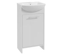 Armoire de toilette avec lavabo blanc 84x45 cm Frigo