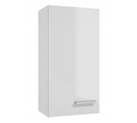 Deftrans Domodomo Marlena Armoire murale de salle de bain Blanc brillant 60 x 30 cm Armoire murale pour salle de bain