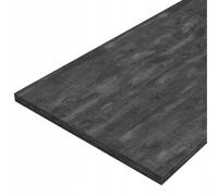 .Deftrans Plaque de lavabo 60 x 46 cm béton noir - Plaque de salle de bain laminée pour lavabo, meuble bas, meubles de salle de bain, imperméable et mat