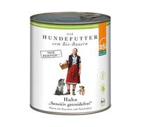 defu Nourriture pour Chien | 1 x 820 g | Poulet Bio Sensitiv sans céréales | Menu de Nourriture Humide Bio de qualité supérieure | Aliment Complet pour Chiens