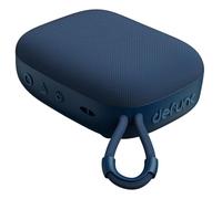 Defunc Beat5 Haut-parleur Bluetooth Design scandinave suédois Haut-parleur portable Bluetooth 6.0 Son compact 5 W Application AI Étanche IPX7 Ultra-léger Bleu