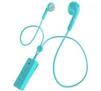 Defunc Casque Basic Talk DFBASICTALKBTCY – Bluetooth sans fil – Micro – Cyan