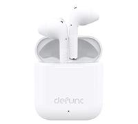 Defunc Écouteurs True Go Slim D4212 – Totalement sans fil, Son puissant, 22 h d'autonomie – Blanc