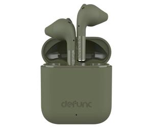 Defunc - D4216 - Ecouteurs True Go Slim Totalement sans Fil - Son Puissant - 22 h d'autonomie - Kaki