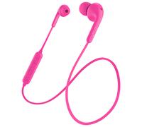 DEFUNC Écouteurs Bluetooth Musique avec 4 Heures de Lecture, Charge Rapide en 2 Heures, Commandes d'appel/Musique, Microphone intégré, portée Bluetooth de 10 m (Rose)