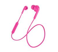 DEFUNC Écouteurs Bluetooth Musique avec 4 Heures de Lecture, Charge Rapide en 2 Heures, Commandes d'appel/Musique, Microphone intégré, portée Bluetooth de 10 m (Rose)