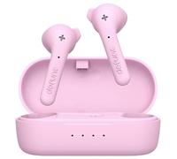 Defunc True Basic Écouteurs Intra-Auriculaires sans Fil étanches IPX4 Bluetooth 5.0 avec Micro intégré, jumelage Automatique en Une étape, Longue durée de Lecture et étui de Chargement (Rose)