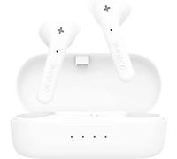 Defunc Écouteurs True Basic TWS – Bluetooth 5.0, Réduction de bruit, Micro – Blanc