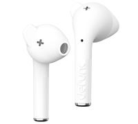 Defunc True Go Slim | Ecouteurs intra-auriculaires True Wireless avec Bluetooth 5.0 microphone intégré | TWS stéréo | Ecouteurs minces en silicone pour un confort sûr | IPX4 (blanc)