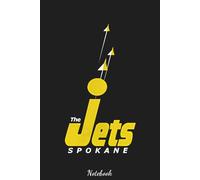 Defunct Spokane Jets Hockey 1974 Notebook: Journal College Ruled Notebook | 120 Pages | 6 x 9 Size | Gift