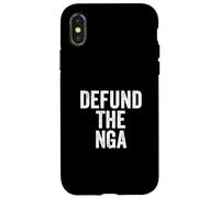 Defund The NGA - National Geospatial-Intelligence Agency Coque pour iPhone X/XS