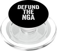 Defund The NGA - National Geospatial-Intelligence Agency PopSockets PopGrip pour MagSafe