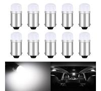 DEFVNSY 10PCS BA9S T11 53 T4W 64111 Ampoule LED 12V, 2SMD 2835Chips Blanc 6000K Ampoule LED Voiture pour Lampe d'intérieur de boîte à Gants pour Plaque d'immatriculation
