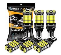Defvnsy T15 W16W 921 912 LED Ampoule, Canbus Sans Erreur/Pas de Polarité/Extrêmement Lumineux Ampoules, AK-4014 45SMD 1220Lums 12V-24V Ampoule Voiture pour Feux de Clignotant, Feu de Réserve, Feu stop