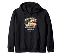Defying Tyranny Since Day One Vintage Nautical Ship (Défier Sweat à Capuche