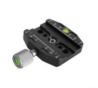 Dégagement rapide pour rail d'appareil photo avec pince et niveaux à bulles pour un alignement horizontal précis et pour la stabilité de l'appareil photo, convient pour une utilisation en photographie