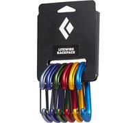 Mousquetons BLACK DIAMOND LiteWire Rackpack (Multicouleur) Taille unique