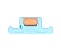 Dégaineur de Câble Longitudinal, Outil de Dénudage 1,9-3,0mm Bleu, Compact et Léger - Lame en Acier Outil, Conception Ouverte, Pour Électriciens et Techniciens