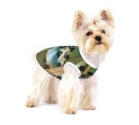 Degas Gilet de ballet en coton imprimé pour animal domestique Taille S