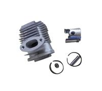 DEGBMDYRD Kit Cylindre R170341 Compatible avec pulvérisateur TU26 TB26 25,6 cm³ : Ensemble Cylindre, Piston et Segments.