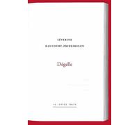 Dégelle - Séverine Daucourt-Fridriksson - Lettre Volee - broché - Poésie