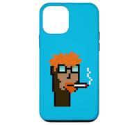 Degen Smokers Club #268 NFT Ravencoin Generative Pixel Art Coque pour iPhone 12 Mini