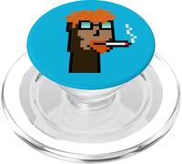 Degen Smokers Club #268 NFT Ravencoin Generative Pixel Art PopSockets PopGrip pour MagSafe