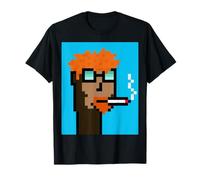 Degen Smokers Club #268 NFT Ravencoin Generative Pixel Art T-Shirt