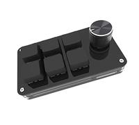 Deger 6 touches+1 bouton clavier personnalisé 6 touches macro programmation personnalisé OSU mini clavier mécanique noir