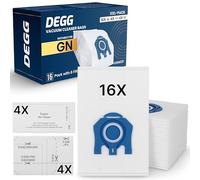 DEGG 16 Sacs aspirateur Hyclean Pure GN + 8 Filtres - Compatibles avec Miele Hyclean Pure GN, C3, C2, Classic C1, S8, S5, S2 - Sacs, filtres moteur, microfiltres - Accessoires aspirateur