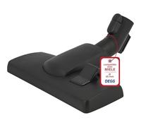 DEGG® Brosse Combinée pour Aspirateur, Compatible avec Miele, 35 mm | Brosse combinée pour sols, Brosse d'aspirateur compatible avec le système de clic Miele, Brosse d'aspirateur Miele