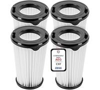 DEGG® Filtre HEPA, Compatible avec AEG CX7, CX7-2 et QX8, 4 Pièces