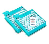 DEGG® Filtre HEPA, Compatible avec Miele Boost CX1 Série, 2 Pièces | Filtre de rechange SF HY 60 Hygiene AirClean 60, Filtre pour aspirateur, Accessoires pour aspirateur, Ajustement parfait
