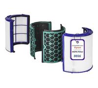 DEGG Filtre HEPA - Compatible pour Dyson Pure Cool + Pure Hot HP04 TP04 DP04 TP05 HP05 - Purificateur air accessoires - Filtre avec le purificateur d'air et le ventilateur Hepa - Premium-Qualität