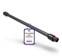 DEGG Tube Télescopique - Compatible avec aspirateurs Dyson V12, Tube d’Extension 34mm, Tube d’Aspiration pièces de Rechange, Accessoires d’aspirateur - Couleur: Gris foncé