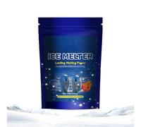 Dégivrant 100 g de dissolvant de neige et de glace | Dégivreur pour jardin et trottoirs, pour allées, garages, routes en béton, jardins, toits en hiver, zones communes