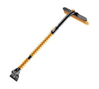 Dégivrant ergonomique pour voiture, camion, SUV - Pelle à neige de voiture, grattoir à glace extensible et brosse à neige | Déneigement d'hiver en aluminium ABS, nettoyeur de pare-brise compact, outil