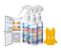 Degivrant Refrigerateur Congelateur,Spray de Dégivrage pour Réfrigérateur,dégivrant congélateur,Fourni Avec un Grattoir Spécial et