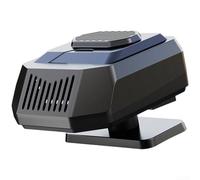 Dégivreur de chauffage de voiture avec double vitesse et réglage du flux d'air à 360 degrés, compatible avec les voitures 12 V et 24 V pour un désembuage efficace des vitres (air chaud)