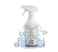 Dégivreur de congélateur - Spray portable à déglaçage rapide de 120 ml, puissant agent de nettoyage antigel, dégivrant multi-surfaces sûr, système de brumisation à action rapide | Entretien des appare