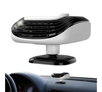Dégivreur de pare-brise - Désembuage de ventilateur rotatif | Désembuage de vitres de chauffage et de refroidissement rapide 12 V, désembuage de ventilateur de chauffage, désembuage