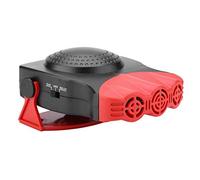 Dégivreur de pare-brise, portable Auto pare-brise Système de désembuage Dégivreur Heater Cooler, 12 V 150 W avec 3 ventilateurs & séparé Bouton interrupteur, chauffage, Rapide, facile à installer