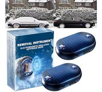 Dégivreur de Voiture,déneigement électromagnétique,kit Hivernal pour Voiture,Chauffage moléculaire cinétique,dégivreur/désembueur cinétique Solaire Rapide et Efficace pour Voitures et SUV (2 Pièce)