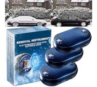 Dégivreur de Voiture,déneigement électromagnétique,kit Hivernal pour Voiture,Chauffage moléculaire cinétique,dégivreur/désembueur cinétique Solaire Rapide et Efficace pour Voitures et SUV (3 Pièce)