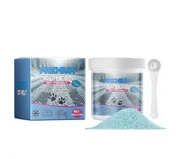 Dégivreur d'hiver portable pour trottoirs et marches - 112 g - Sans danger pour les animaux de compagnie - Au chlorure de magnésium à action rapide - Formule sans danger pour les pattes des chiens et