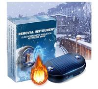 Dégivreur et chasse-neige moléculaire solaire anti-interférences moléculaires et électromagnétiques Snowvanish, chauffage moléculaire cinétique portable pour voiture, dispositif de dégivrage de